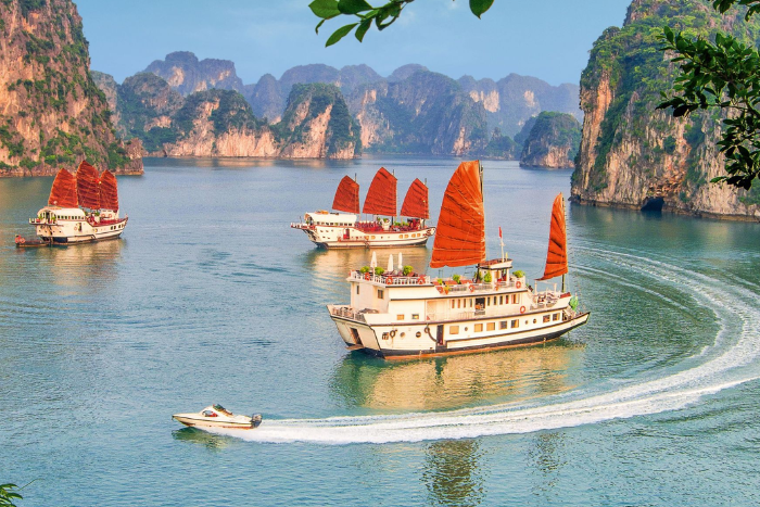 Take a trip to Halong Bay, Vietnam